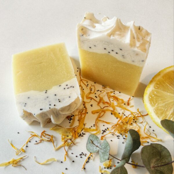 Lemon and Poppy Seed Soap